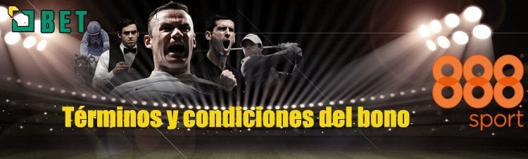 Términos y condiciones del bono 888sport