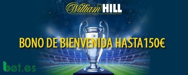 BONO WILLIAM HILL, 150€ EN APUESTAS GRATIS