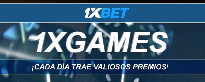Con 1xGames de 1xBet puedes ganar valiosos premios.