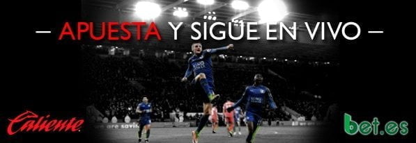 Bono de Bienvenida Caliente para apostar en vivo y en directo.