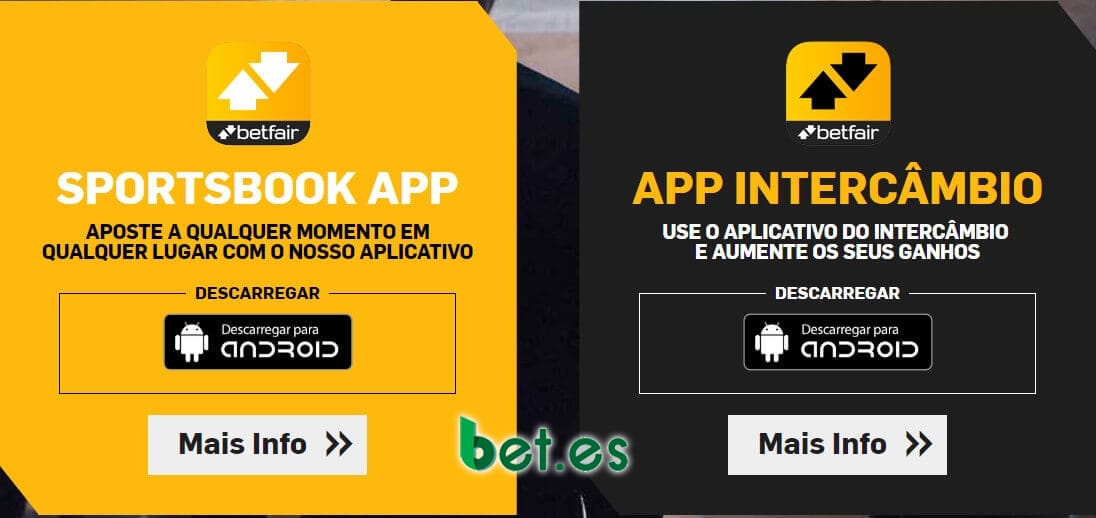 Com o aplicativo Betfair, você pode apostar em qualquer lugar.