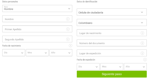 codigo promocional codere COLOMBIA
