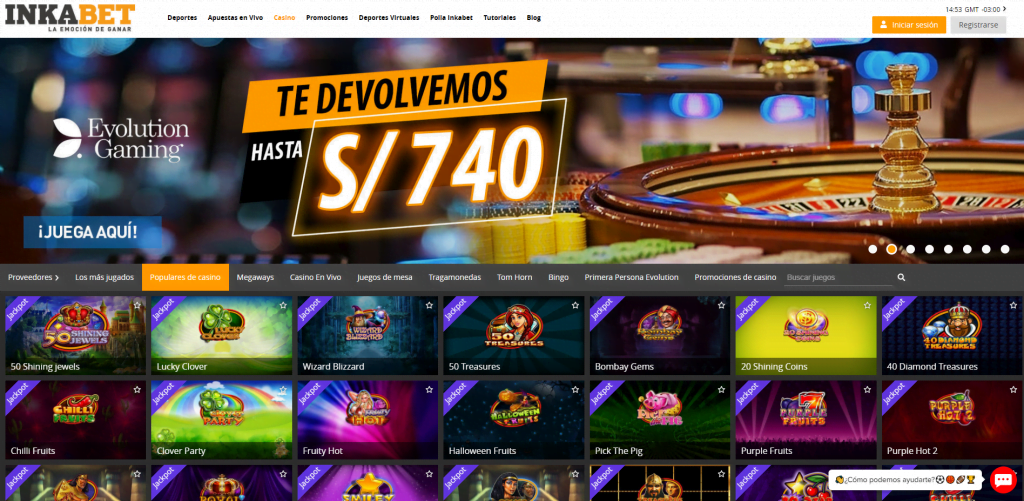 inkabet bono para casino