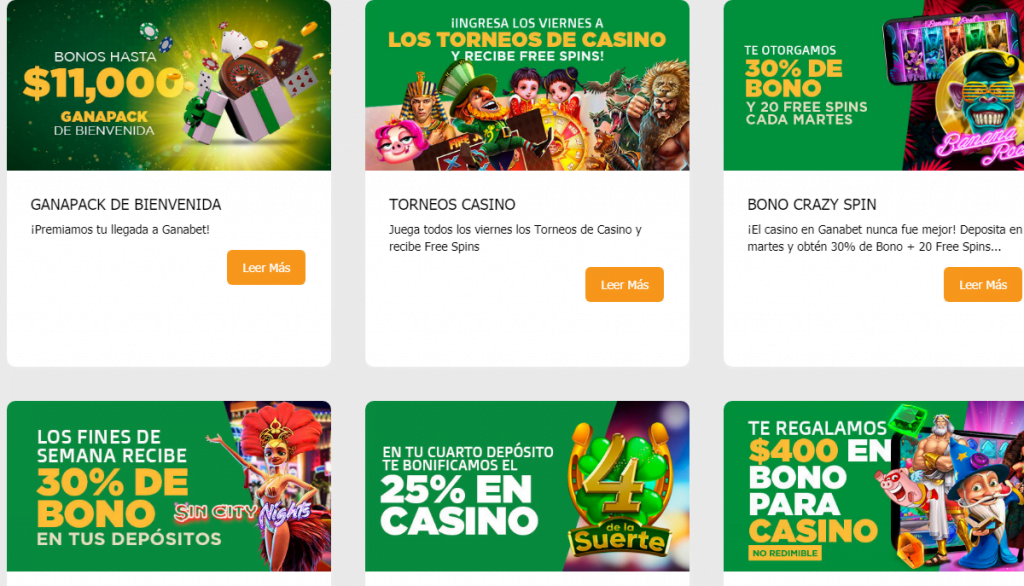 ganabet bono casino