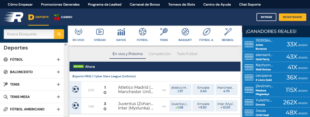 rushbet bono apuestas