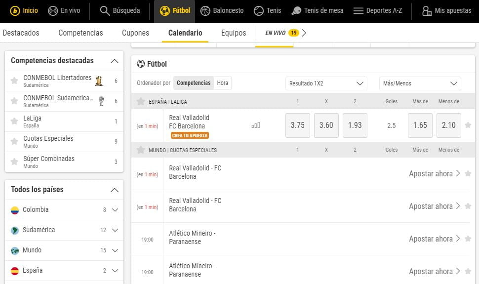 bwin bono deportes