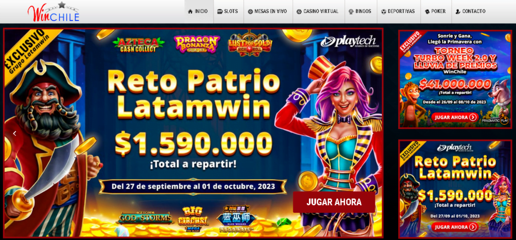 winchile bono live casino