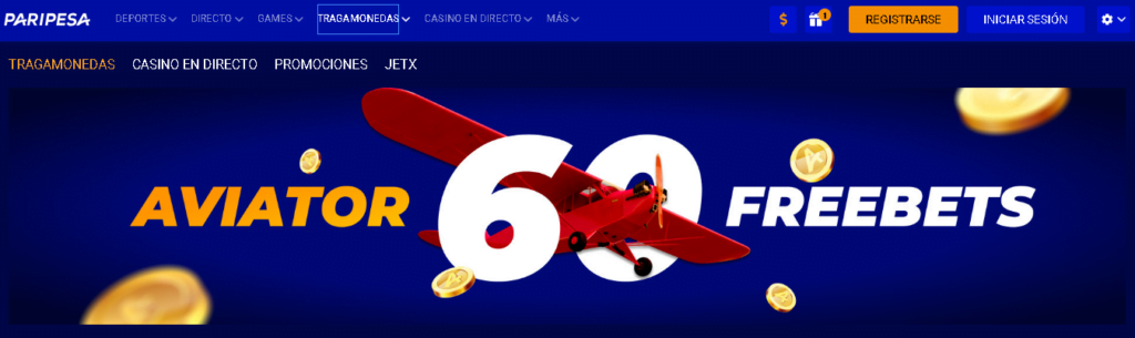 paripesa oferta para casino