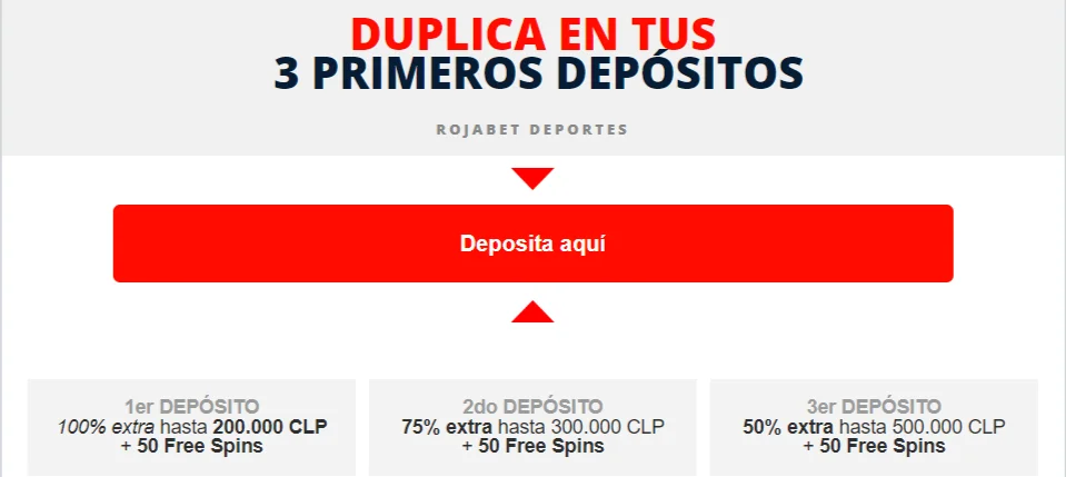 rojabet oferta para apuestas