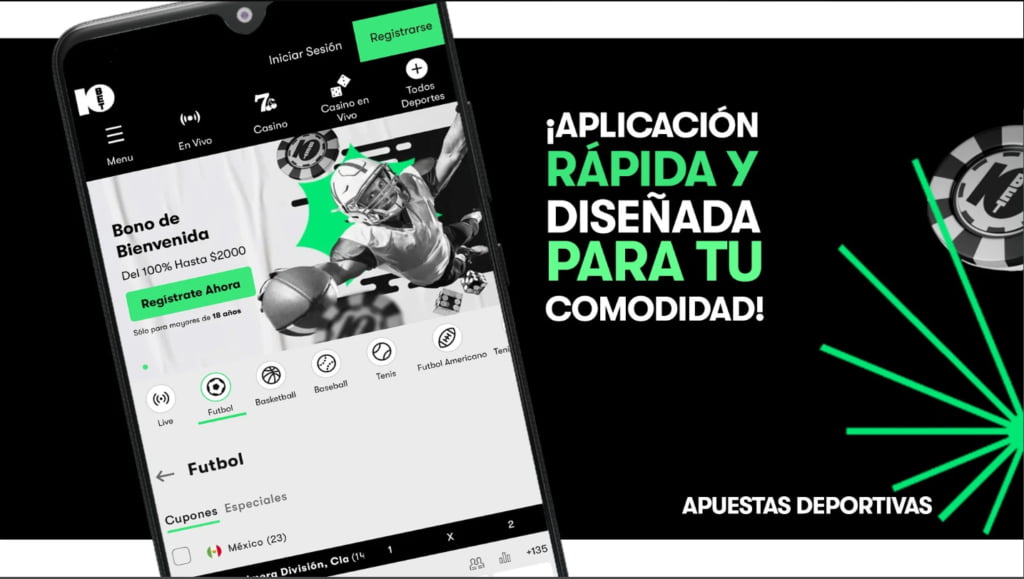 10bet oferta para deportes