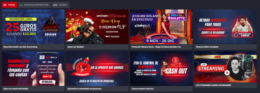 betsala oferta casino