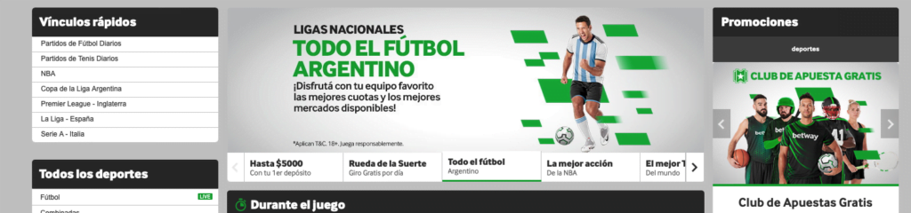 betway en bolivia