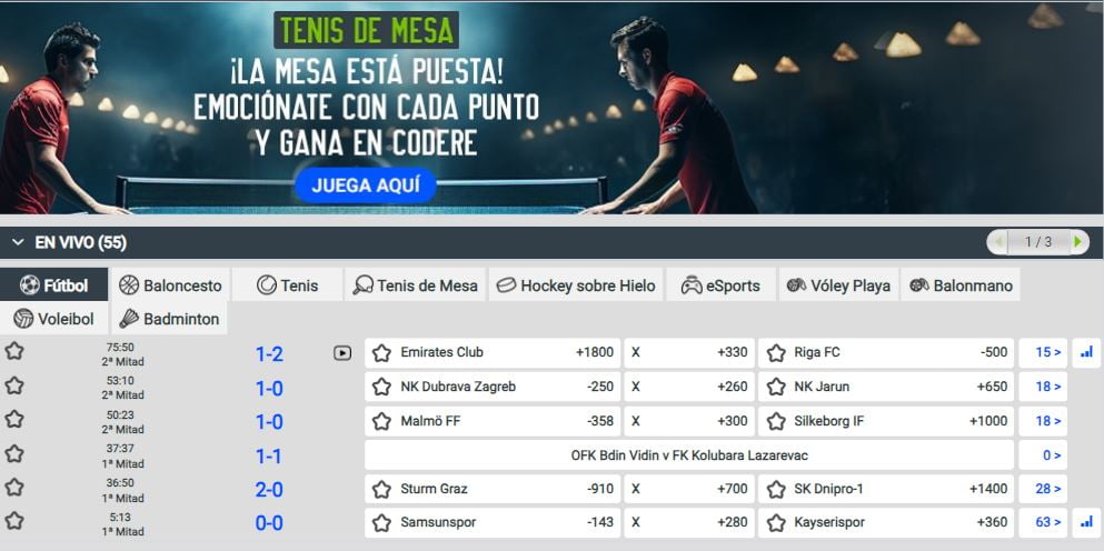 codere bono para combinadas