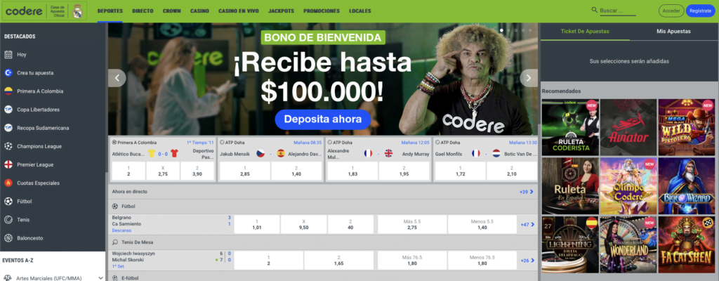 codere bono gratis