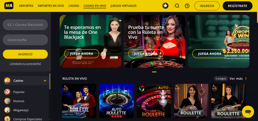 megapuesta bono de bienvenida