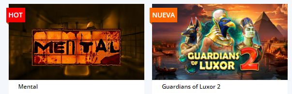 slots Mental y Guardians of Luxor 2