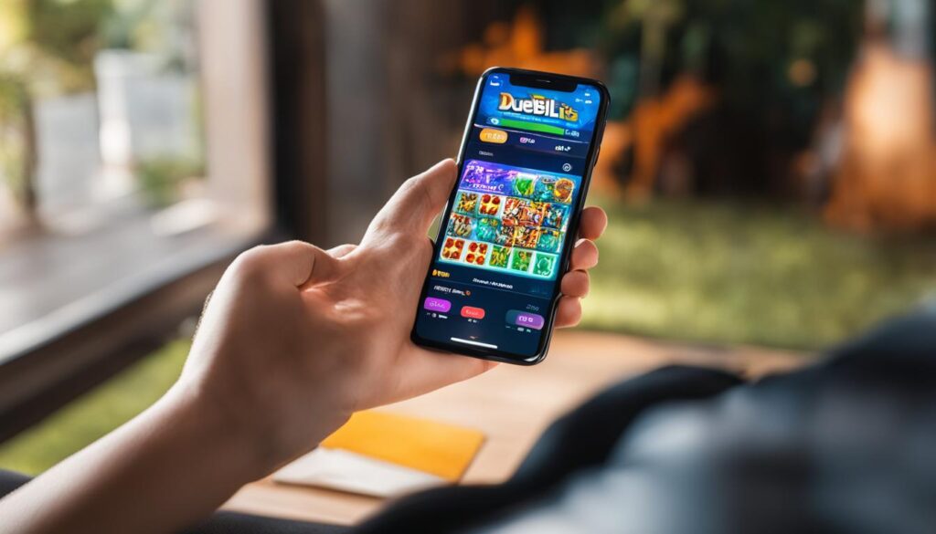 experiência móvel Duelbits experiência móvel Duelbits