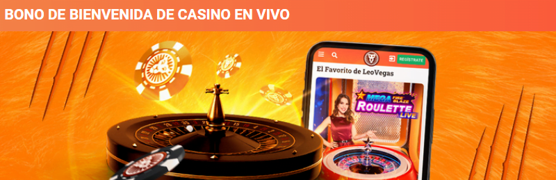 bono casino en vivo leovegas