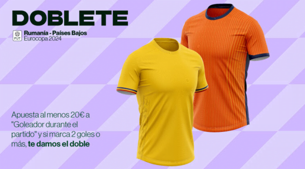 doblete retabet rumanía vs países bajos