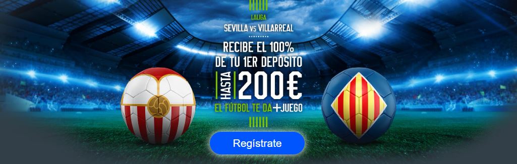 Sevilla vs Villarreal bono Codere