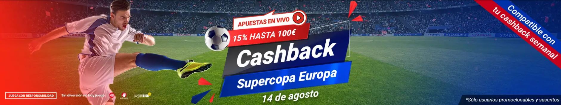 Jokerbet cashback apuestas Supercopa