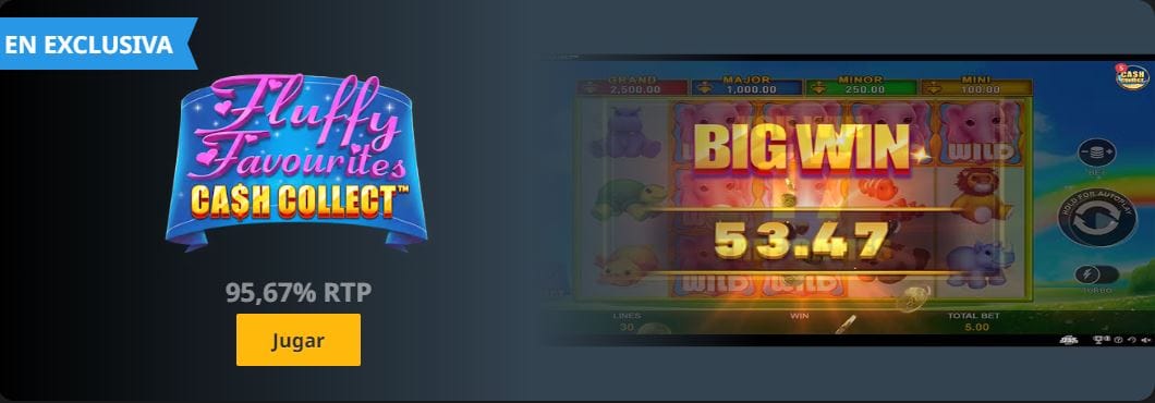 Fluffy Favourites Cash Collect