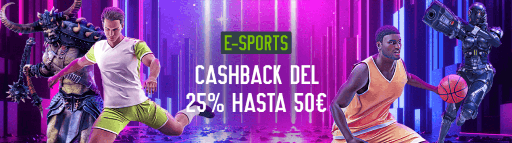 cashback codere esports