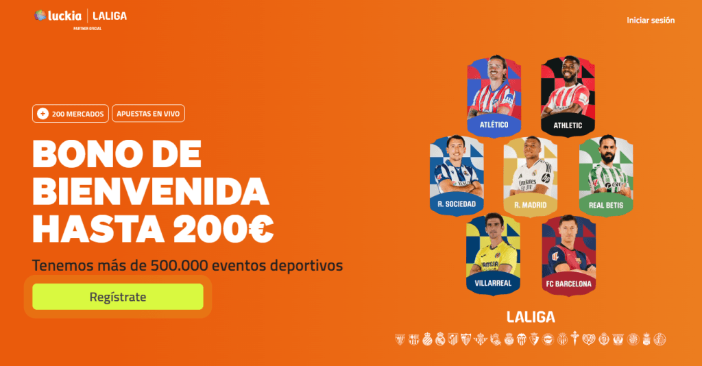 luckia bono de bienvenida