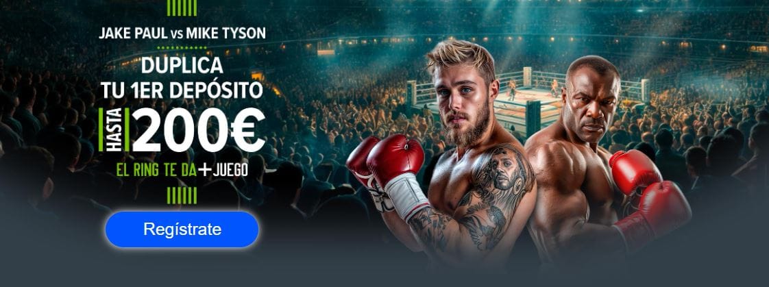 Codere Jake Paul vs Mike Tyson