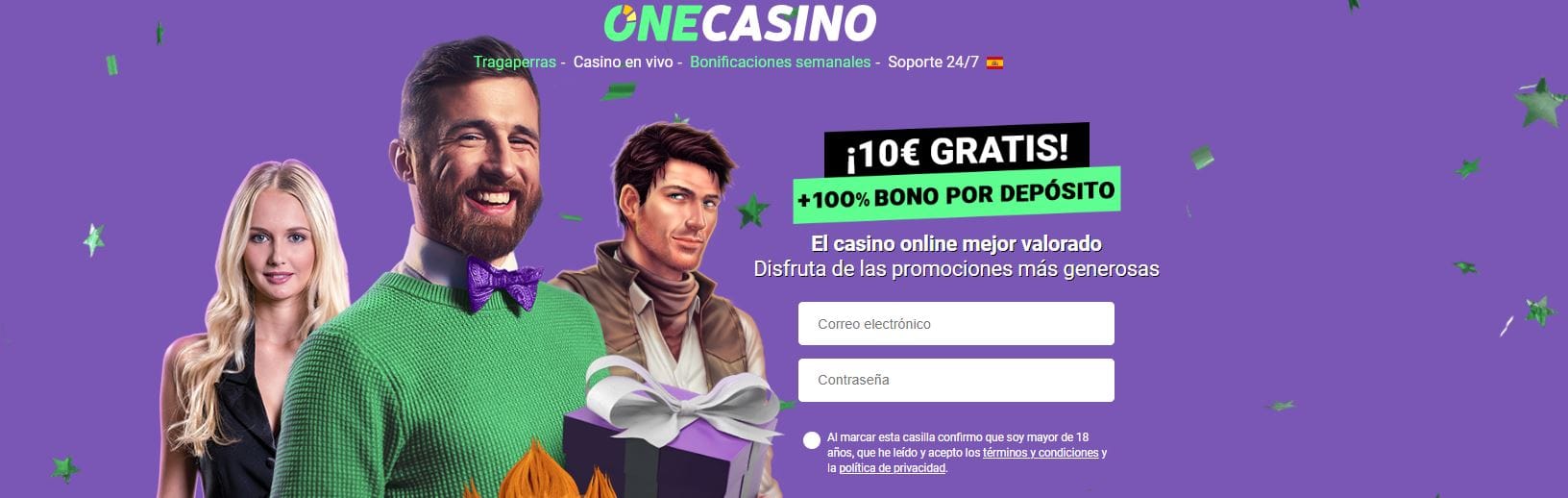 OneCasino bono