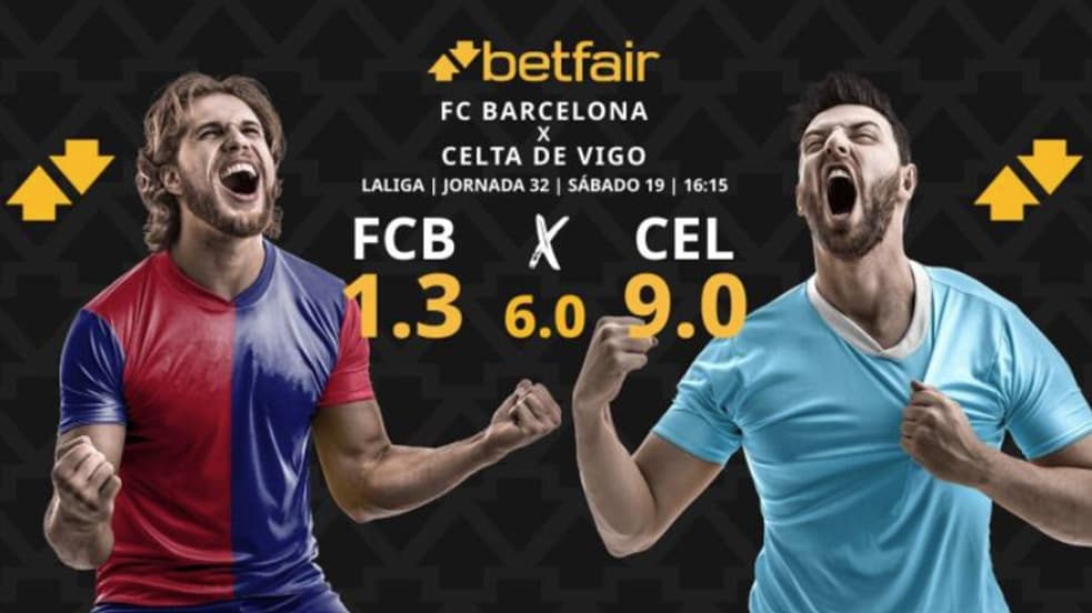Betfair cuotas Barcelona vs Celta