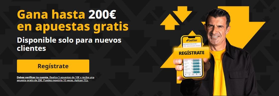 Betfair bono de bienvenida