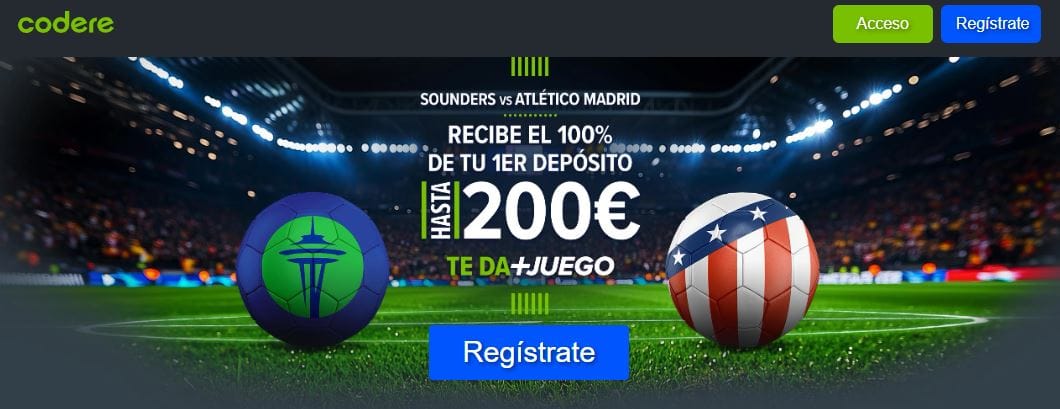 Codere Sounders vs Atlético