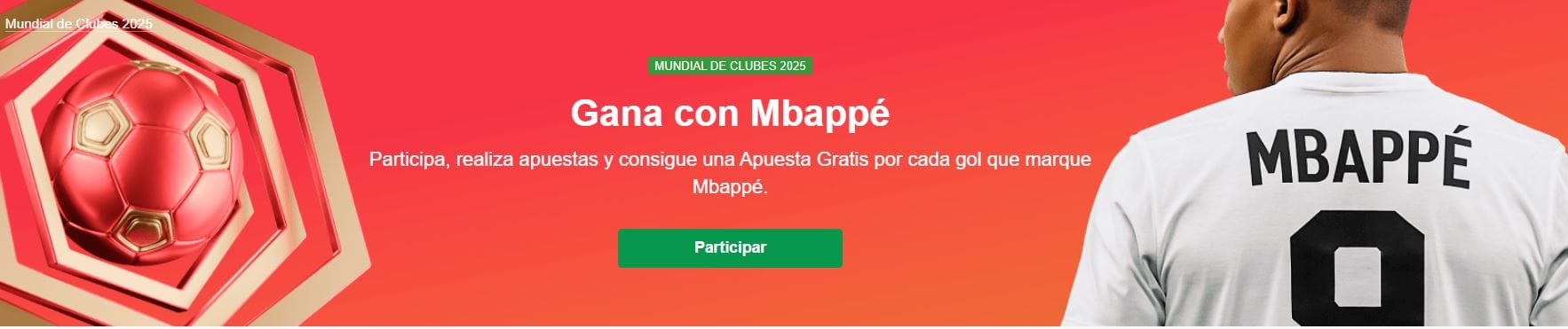 Marathonbet Gana con Mbappé