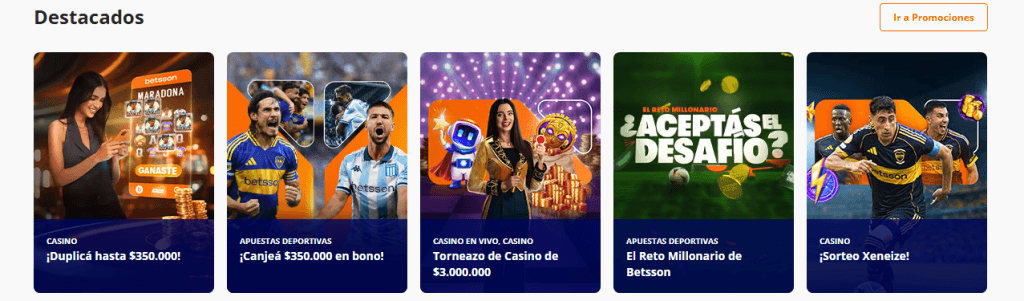 betsson oferta para deportes
