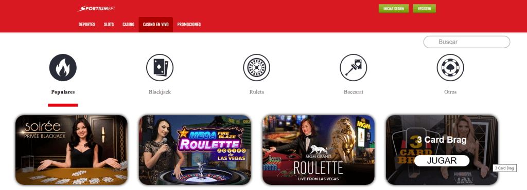 sportiumbet casino bono