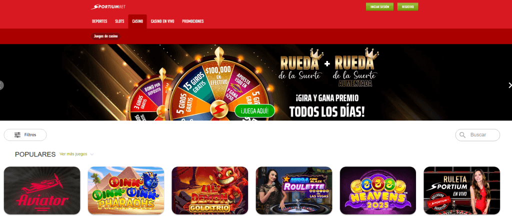 sportiumbet tragamonedas