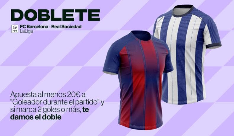 RETAbet Doblete Barcelona vs Real Sociedad