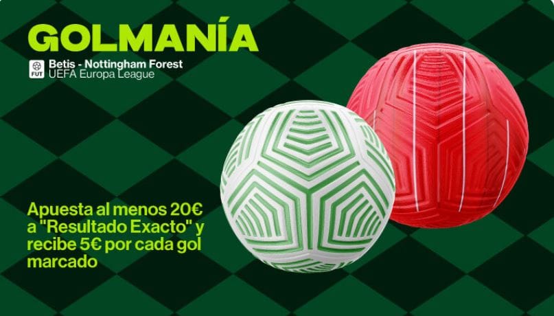 RETAbet Golmanía Betis vs Nottingham Forest