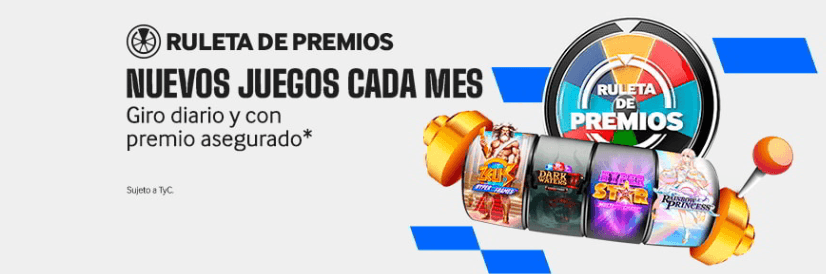 ruleta de premios betway