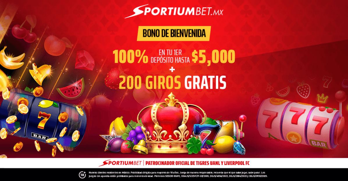 sportiumbet oferta para slots