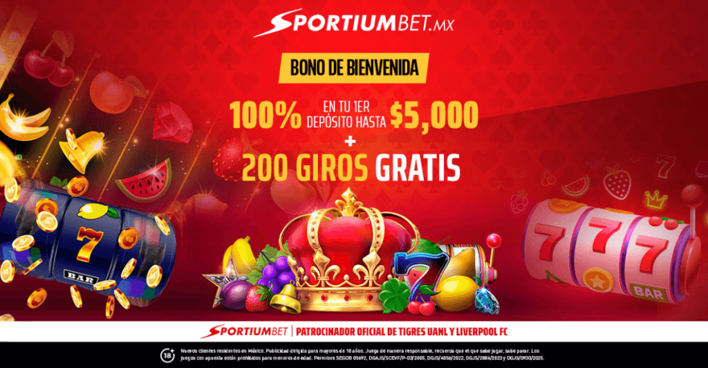 sportiumbet oferta para slots