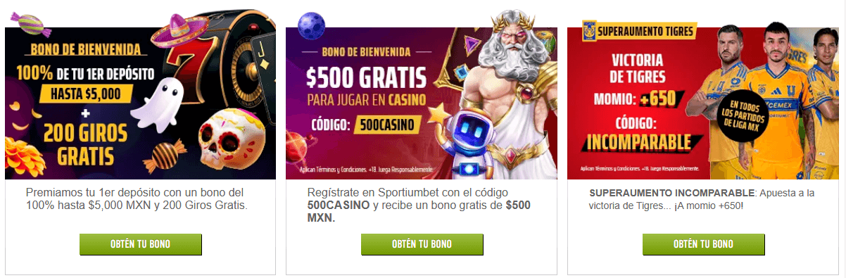 sportiumbet oferta sin depósito