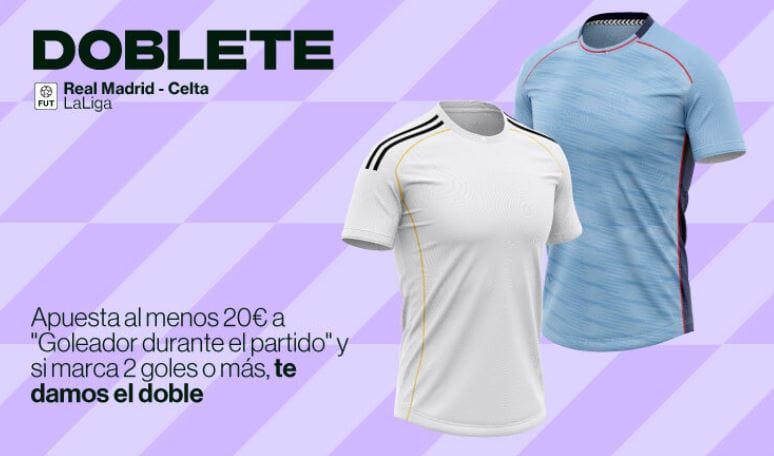 RETAbet Doblete Real Madrid vs Celta