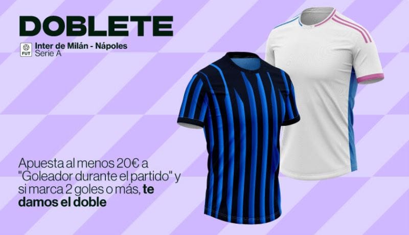 RETAbet Doblete Inter vs Nápoles