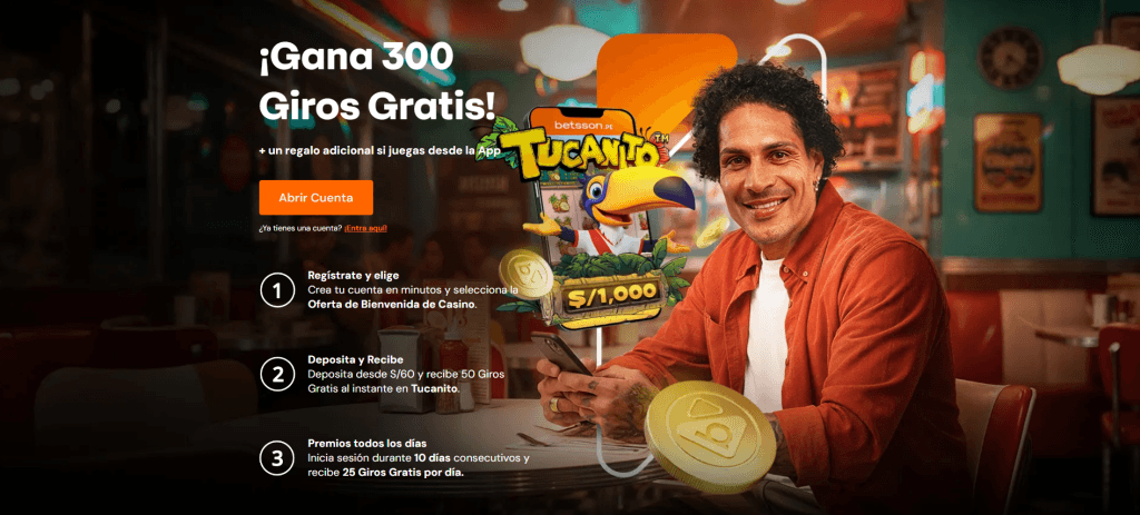 betsson en peru todas las promos