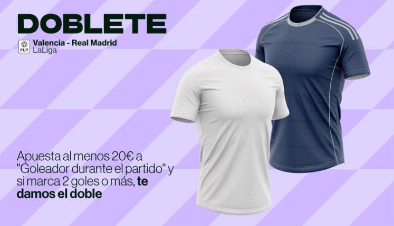 RETAbet Doblete Valencia vs Real Madrid