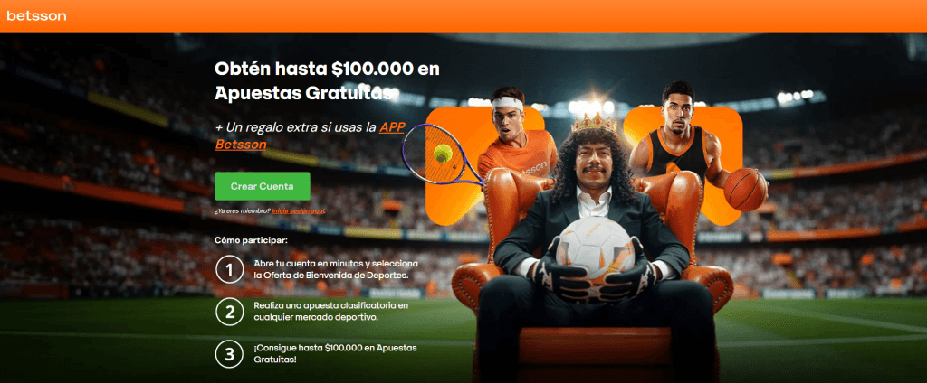 BETSSON bono apuestas combinadas