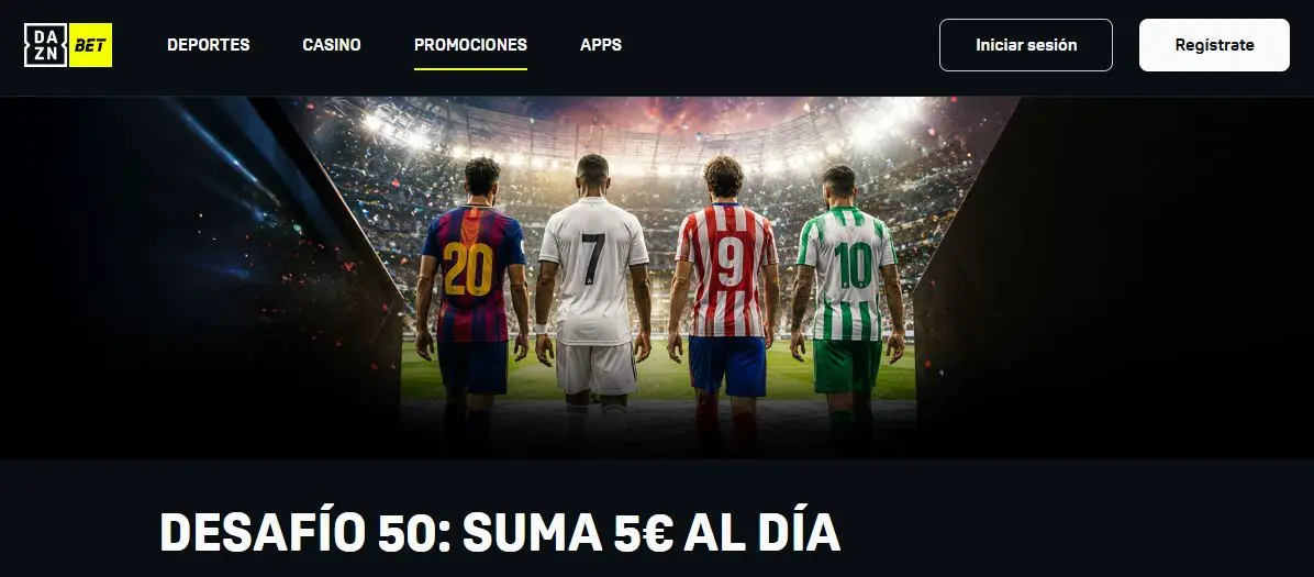 DAZN Bet desafío 50 laliga