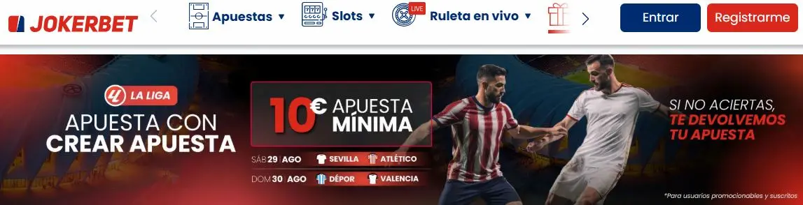 jokerbet seguro jornada 3 laliga